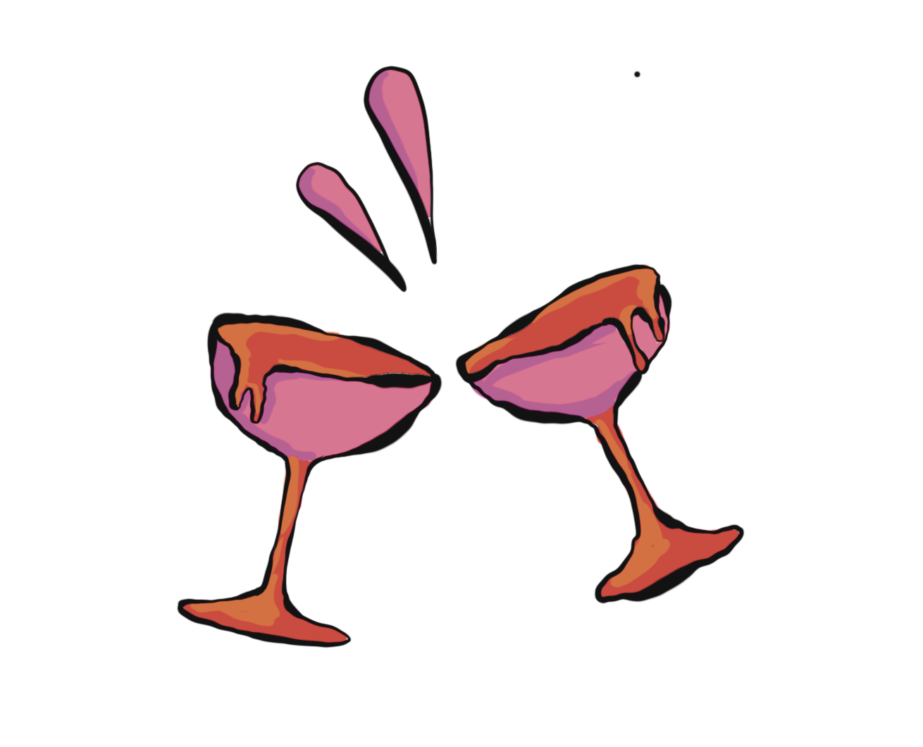 Champagne glasses